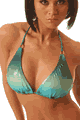 Neon Ice D-Ring Triangle Top