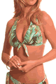 Barefoot Beauty Halter Bow Tie Top