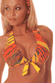 Outta Control Halter Bow Tie Top