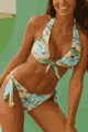 West Coast Swing Halter Bow Tie Top