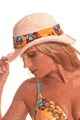 Island Ferver Hairwrap/Scrunchie