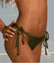 Rocknroll String Tie California Bottom with Beads