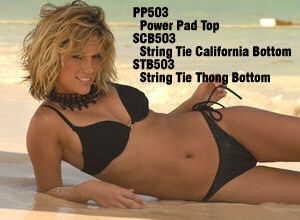Rocknroll String Tie Thong Bottom