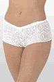 Stretch Lace Booty Short