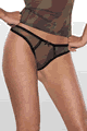 Camouflage Mesh Thong