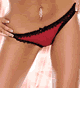 Sheer Lycra Gathered Panty