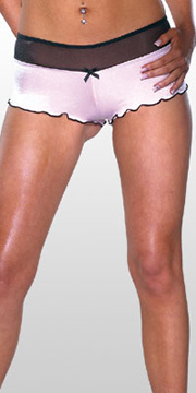 Lycra and Sheer Lycra Shorts