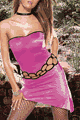 Lycra Lace Together Dress