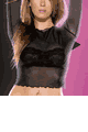 Mesh long Sleeve Top
