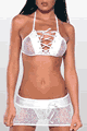Spider Net and Lycra Skirt
