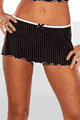 Pinstripe Microfibre Skirt