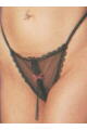 Sheer Fringed Tickler G-String