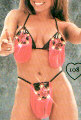 Flashing Lights Bra Set