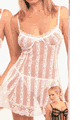 Underwire Brittiny Mesh Babydoll with G-String