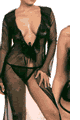Vivacious Dragon Gown with G-String