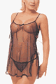 Sparkle Mesh Babydoll with G-String