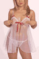 Peek-A-Boo Babydoll with G-string