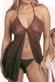 Stretch Lace Babydoll with G-String