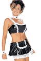 4pc PVC Maid Set