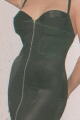 Flattering Underwire Zipper Dress