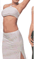 Halter Top and Skirt