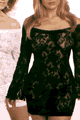 Lace Off the Shoulder Dress