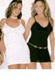 Syntillating Embroidered Mesh Dress