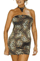 Curvy Lycra Halter Dress