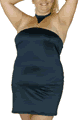 Curvy Lycra Halter Dress