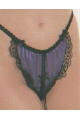 Satin Jacquard Fringed Tickler