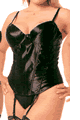 Perilous Satin and Lace Bustier