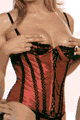 Private Moments Satin Bustier