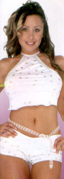 Printed Lycra Top and Shorts