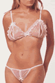 Peek-A-Boo Bra Set