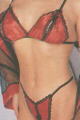 Peek-A-Boo Bra Set