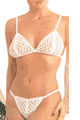 Peek-A-Boo Bra and Crotchless G-String