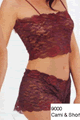 Gossamer Stretch Lace Cami and Shorts Set