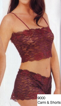 Gossamer Stretch Lace Cami and Shorts Set