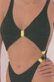 Black Lycra Playsuit