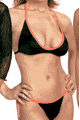 Lycra Bra and String Thong Set