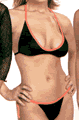Lycra Bra and String Bikini Set