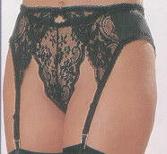Satin and Lace Garterbelt