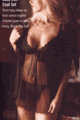 Baby Doll Coat Set with Thong