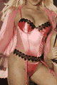 Stretch Satin Bustier Coat Set