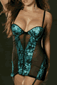 Corset Dress with Hose