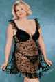 Underwire Babydoll with Full Back Panty