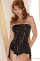 Strapless Chemise with Thong