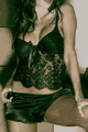 Eyelash Embroidery Lace Camisole and Boxer