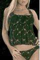 Flower Vine Camisole and Thong