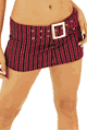 Stretch Stripe Mini Skirt